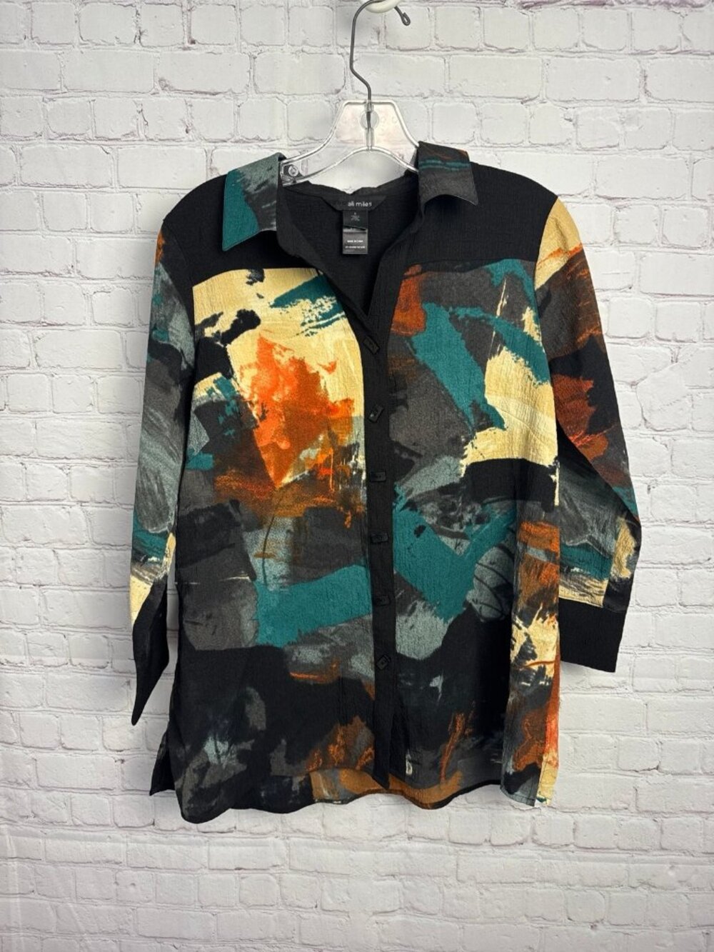 Ali miles button down artsy dark romance cottagecore blouse Small whimsigoth